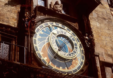 orologio astronomico - particolare