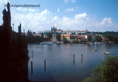 panorama dal ponte carlo