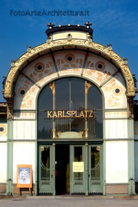 padiglione metropolitana Otto Wagner