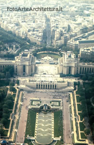 panorama dalla Torre Eiffel