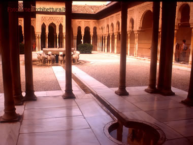 alhambra - patio dei leoni