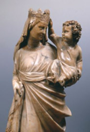 Madonna con Bambino" di Giovanni Pisano