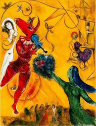  “La danza” di Chagall del 1951