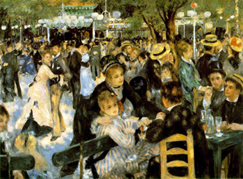 Le Moulin de la Galette (1876)  Renoir