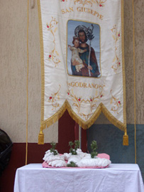 Godrano: altarino di San Giuseppe