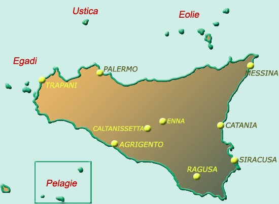 cartina sicilia