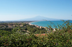 veduta dell'Etna