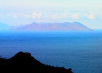 Veduta dal Santuario: Isole Eolie